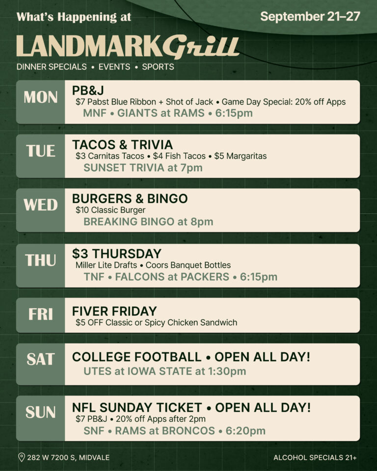 Weekly Lineup_260921-27